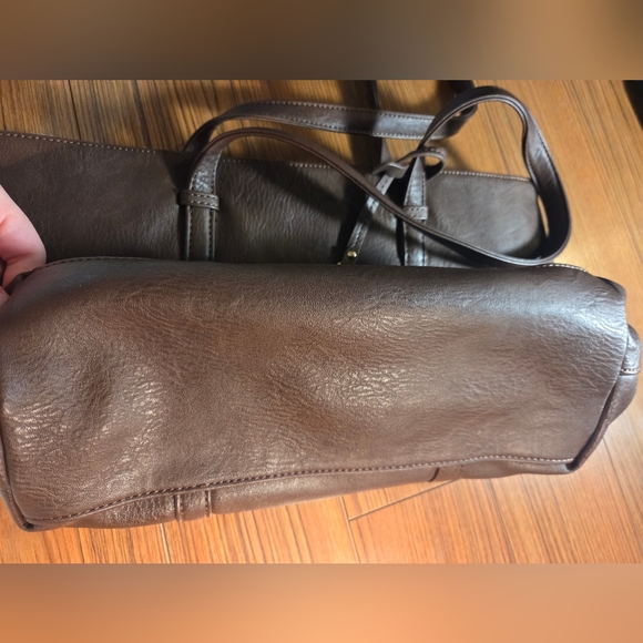 Brown Faux Leather Naturalizer Purse - Picture 9 of 9